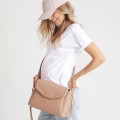 Torebka crossbody i organizer do wózka 2w1 MIDI blush beige / Joissy