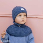 Czapka zimowa merino BLUE / Patulove