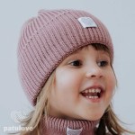 Czapka zimowa merino BLUSH / Patulove