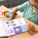Stempel z naklejkami Sticker Wow - Lody / Melissa & Doug