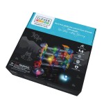 Klocki magnetyczne Ball Run Dazzling Lights Pack Intense - 100 el. / Cleverclixx