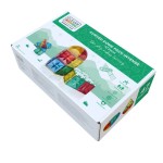 Klocki magnetyczne Curved Dome Pack Intense - 47 el. / Cleverclixx