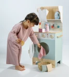 Drewniana pralnia z akcesoriami / Tender Leaf Toys