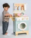 Drewniana pralnia z akcesoriami / Tender Leaf Toys