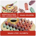 Łowimy Rybki ABC – magnetyczna gra zręcznościowa, 2+ / TOPBRIGHT