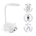 Lampka LED - Biały Kotek / Miquelrius