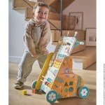 Wielofunkcyjny pchacz edukacyjny Tropik 12m+ / Janod J08269