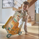 Wielofunkcyjny pchacz edukacyjny Tropik 12m+ / Janod J08269