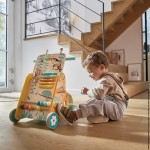 Wielofunkcyjny pchacz edukacyjny Tropik 12m+ / Janod J08269