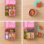 OMIEBOX lunch box z termosem, Pink Berry / OMIE