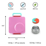 OMIEBOX lunch box z termosem, Pink Berry / OMIE