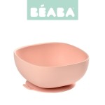 Silikonowa miseczka z przyssawką pink / Beaba