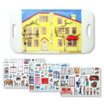 Układanka - gra magnetyczna, Dom / Egmont Toys® 630652