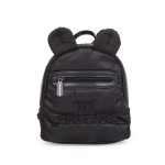 Plecak dziecięcy My First Bag Pikowany Czarny / Childhome CWKIDBPBL