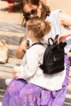 Plecak dziecięcy My First Bag Pikowany Czarny / Childhome CWKIDBPBL