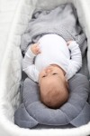 Poduszka z wgłębieniem na główkę Royal Baby Grey / Sleepee