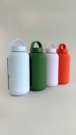 Szklana butelka do monitorowania dziennego nawodnienia Day Bottle - LILAC / BINK