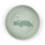 Miska dla sziecka Foodie Happy Clouds - Green / Done by Deer