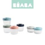 Beaba Zestaw słoiczków Clip 6 szt. (2x90ml + 4x150ml) / Beaba