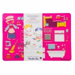 Zestaw plastikowych szablonów - w domu / Moulin Roty