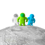 Gumki do ścierania Astronauci / Ooly