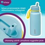 Butelka termiczna ze składanym ustnikiem, termos ze stali nierdzewnej - Pool Side, 1l / b.box