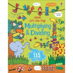 Lift-the-flap multiplying and dividing / Wydawnictwo Usborne