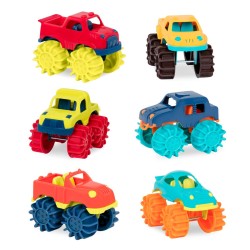 Thunder Monster – Monster Trucks – zestaw 6 Monster Trucków / B.Toys BX1807Z