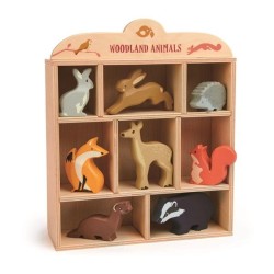 Drewniane figurki do zabawy - leśne zwierzęta / Tender Leaf Toys