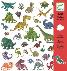 Zestaw naklejek - dinozaury / Djeco
