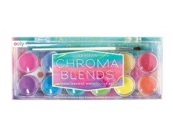 Farby akwarelowe perłowe, Chroma Blends / Ooly 126-011