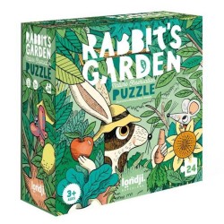 Puzzle dla dzieci Ogród Króliczków / Londji PZ568