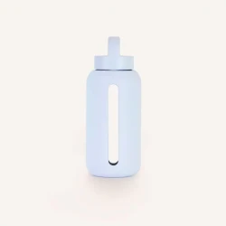 Szklana butelka do monitorowania dziennego nawodnienia Day Bottle - GLACIER / BINK