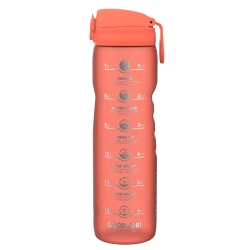 Butelka ION8 BPA Free 1l Coral Motivator / I8RF1000PCMOT 