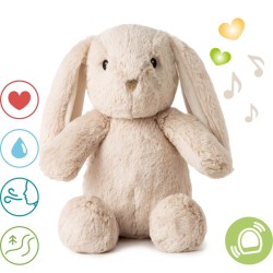 Szumiący Królik z czujnikiem ruchu i pozytywką / Cloud b® Love Light Buddies Finley Bunny™ 