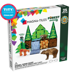 Klocki Magnetyczne Forest Animals 25 el. / Magna-Tiles