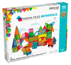 Klocki Magnetyczne Metropolis 110 el. / Magna-Tiles
