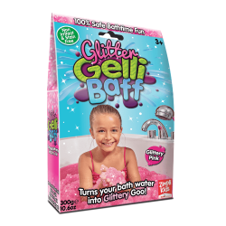Magiczny proszek do kąpieli Gelli Baff Glitter - różowy, 300 g / Zimpli Kids