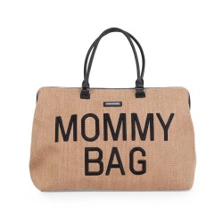 Torba Mommy Bag Raffia Look / Childhome CWMBBRA