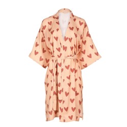 Kimono Bambusowe - HEARTBEAT PINK / La Millou