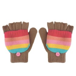 Rękawiczki zimowe Rainbow Stripe / Rockahula Kids