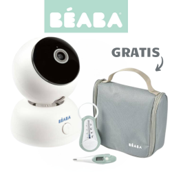 Niania elektroniczna video ZEN PREMIUM + GRATIS Kosmetyczka z akcesoriami do pielęgnacji niemowląt / Beaba