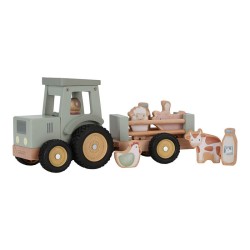 Traktor z przyczepą Little Farm FSC / Little Dutch 