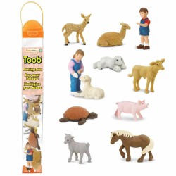 Zestaw Figurek w Tubie - Małe Zwierzątka z Mini Zoo / Safari Ltd.