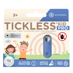 Ultradźwiękowe urządzenie chroniące przed kleszczami TICKLESS® Kid Pro Greek Blue