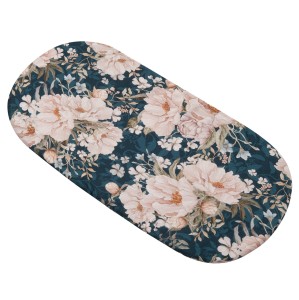 Prześcieradło bambusowe do gondoli, kosza mojżesza, kołyski Peonie / Samiboo