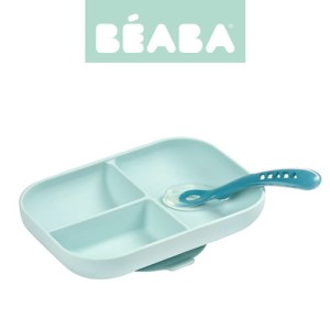 Antykolkowa Butelka Szklana Szeroka dla Niemowląt 180 ml Arctic Blue / Eco Viking