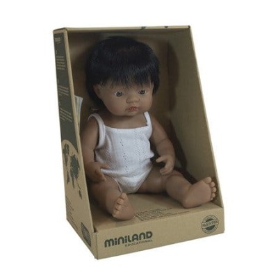 Lalka chłopiec Hiszpan 38cm Miniland Doll