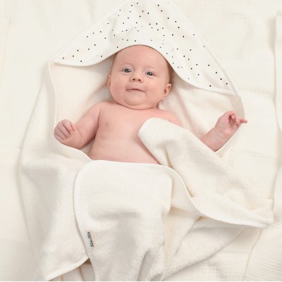 Bambusowy ręcznik niemowlęcy - kropeczki / Bim Bla
