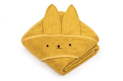 Bambusowy ręcznik mustard - rabbit / My Memi